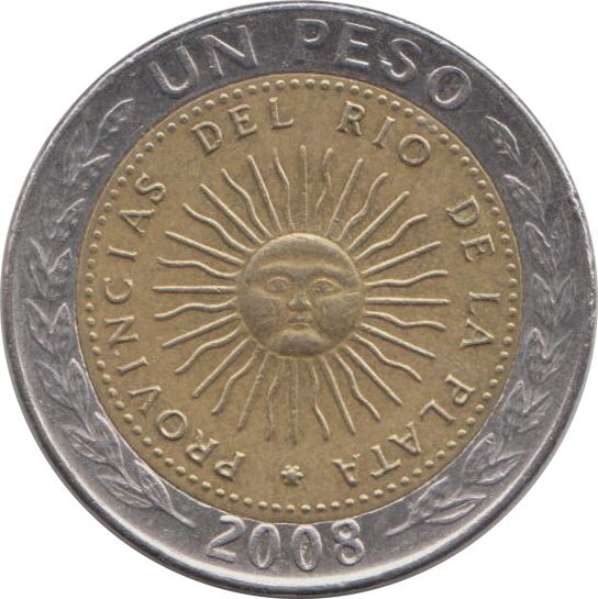 Argentina – 1 peso  coin collectible - Main Image 2