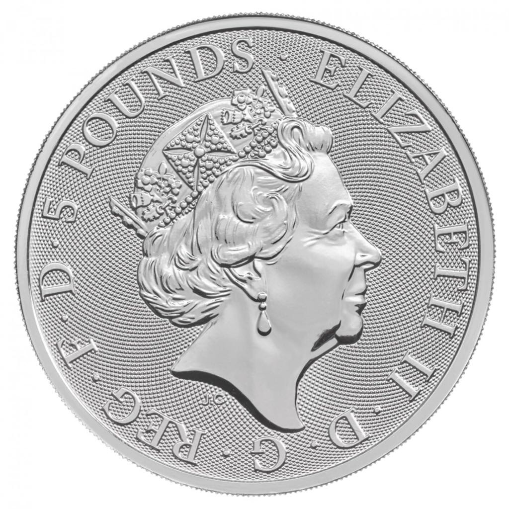 Unicorn Of Scottland 2oz Silver 2018  coin collectible - Main Image 2