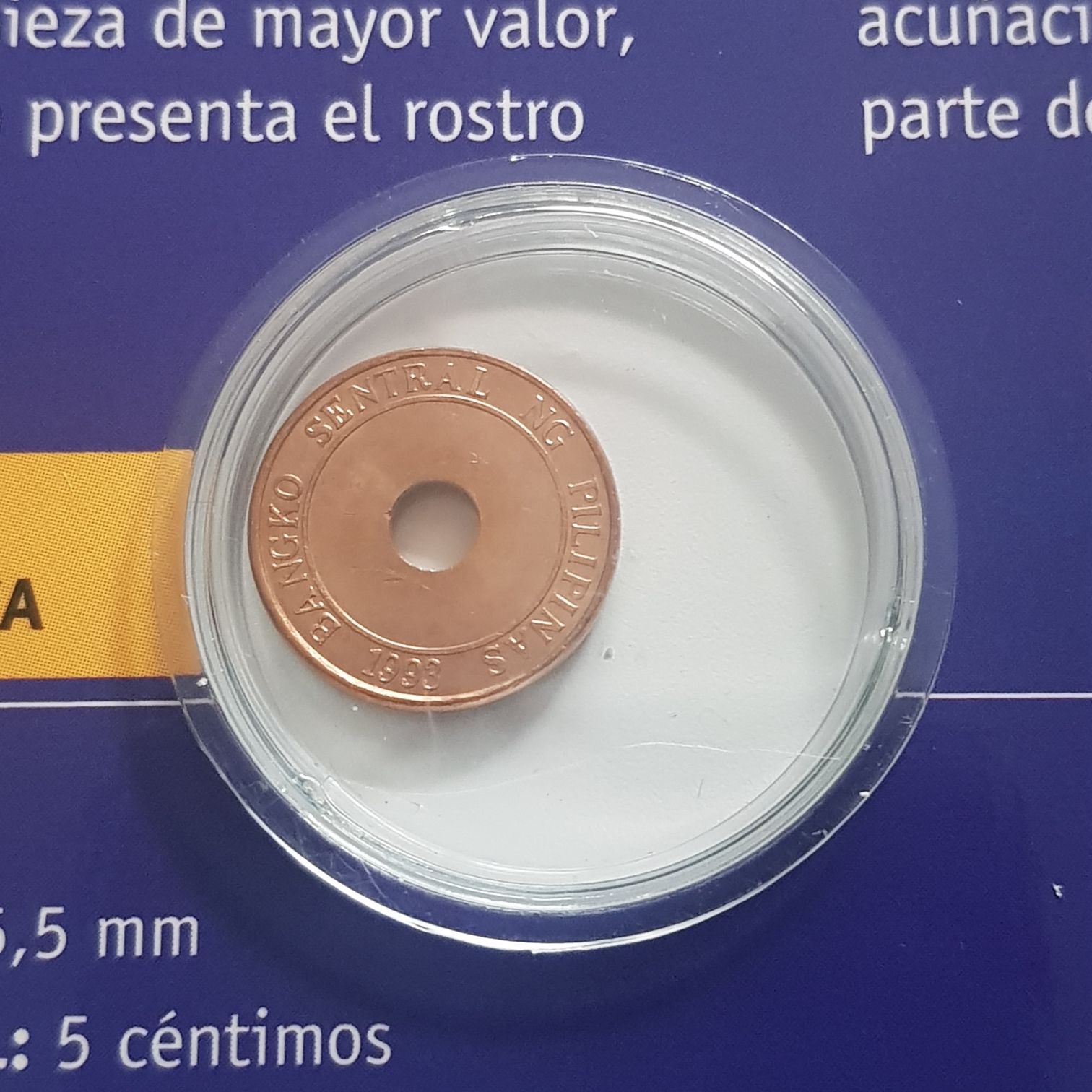 .05 Centimos  coin collectible - Main Image 2