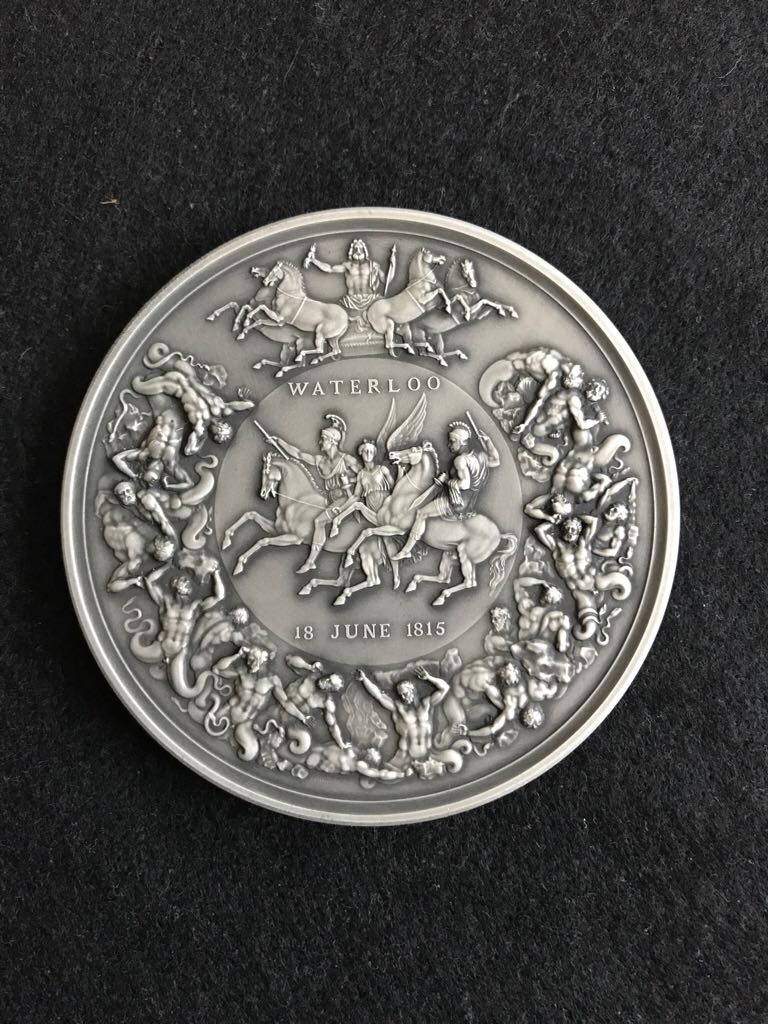 Pistrucci Waterloo Silver Medal 2015, The  coin collectible - Main Image 2