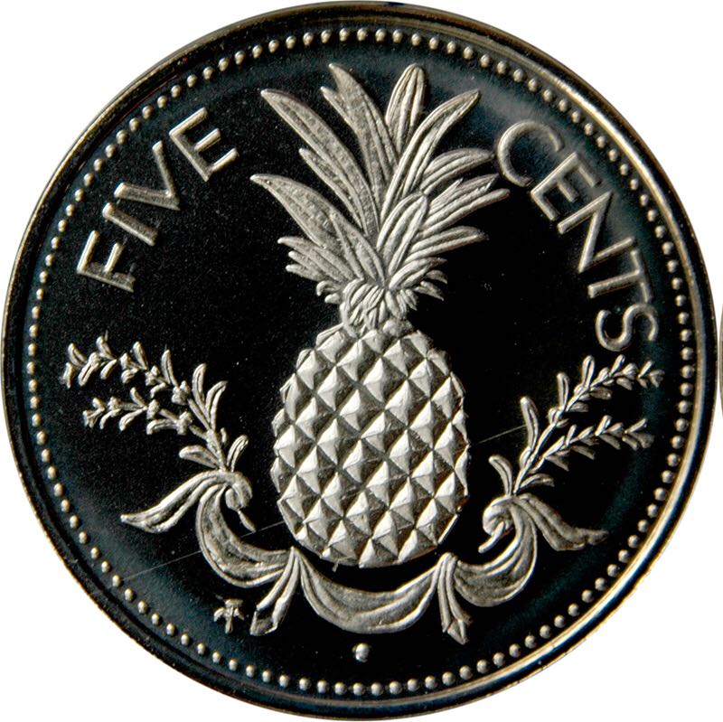 Bahamas 5 Cents  coin collectible - Main Image 2