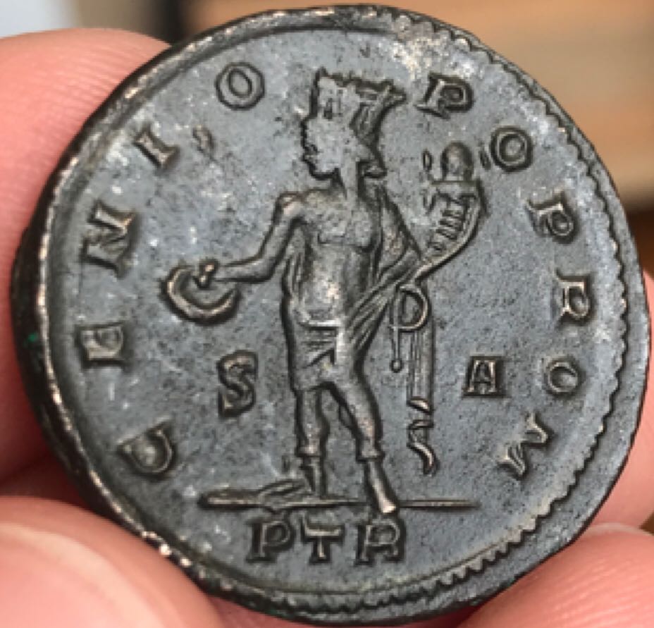 Constantine I (as Caesar) Follis AE1  coin collectible - Main Image 2