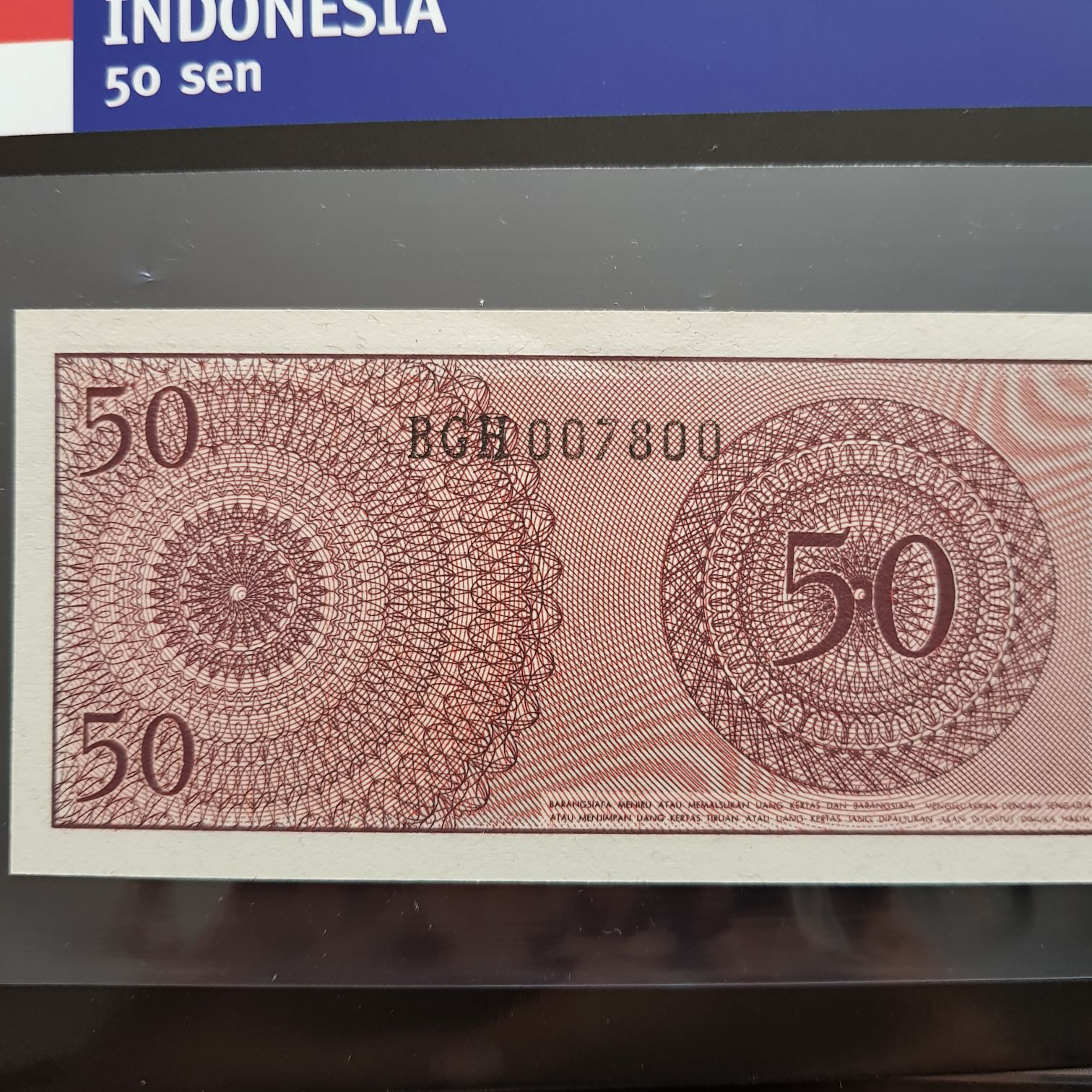 50 Sen  coin collectible - Main Image 2