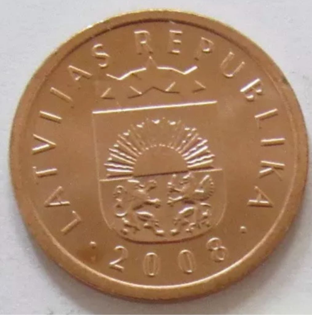 Latvia 1 Santim  coin collectible - Main Image 2
