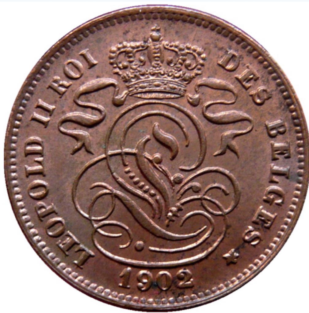 Belgium 2 Centimes  coin collectible - Main Image 2