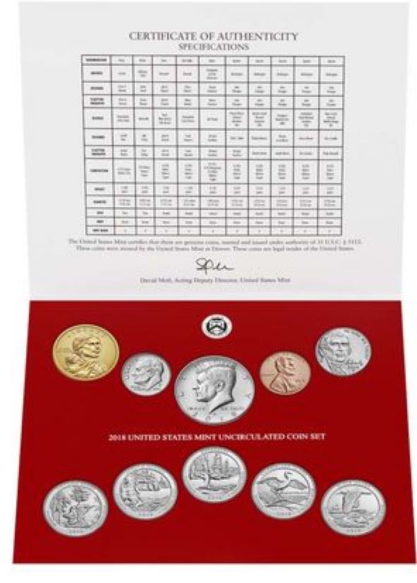 U.S. Mint Uncirculated Coin Set  coin collectible - Main Image 2