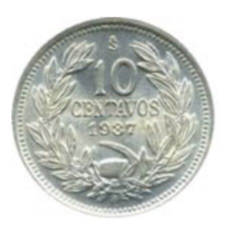 Chile 10 Centavo  coin collectible - Main Image 2