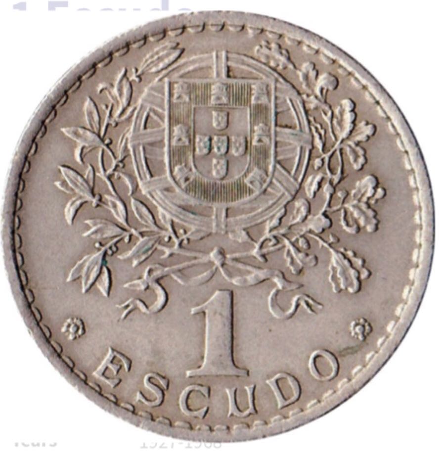 Portugal 1 Escudo  coin collectible - Main Image 2