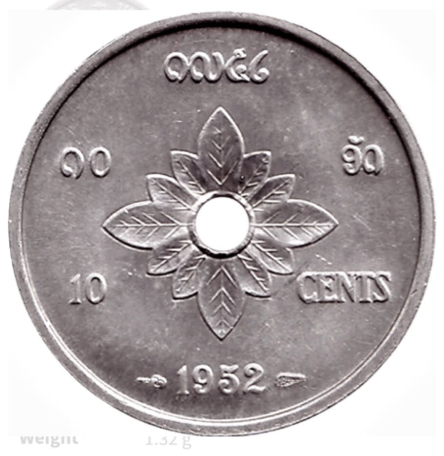 Laos 10 Cent  coin collectible - Main Image 2