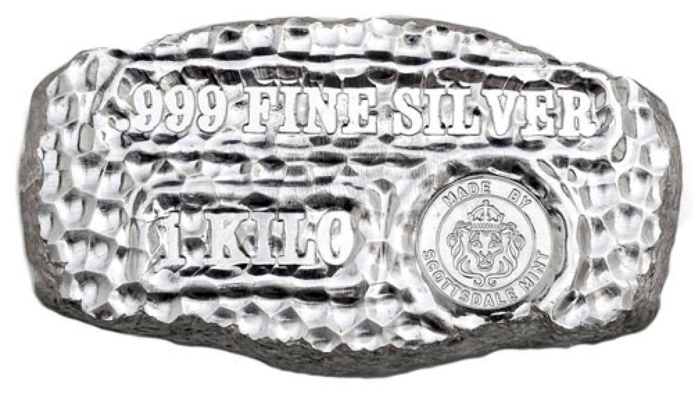 Killo Tombstone “silver Nugget” Silver Bar  coin collectible - Main Image 2