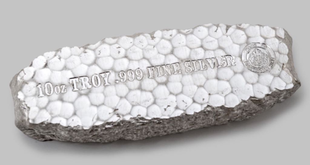 Scottsdale Mint 10oz “Silver Nugget” Bar  coin collectible - Main Image 2