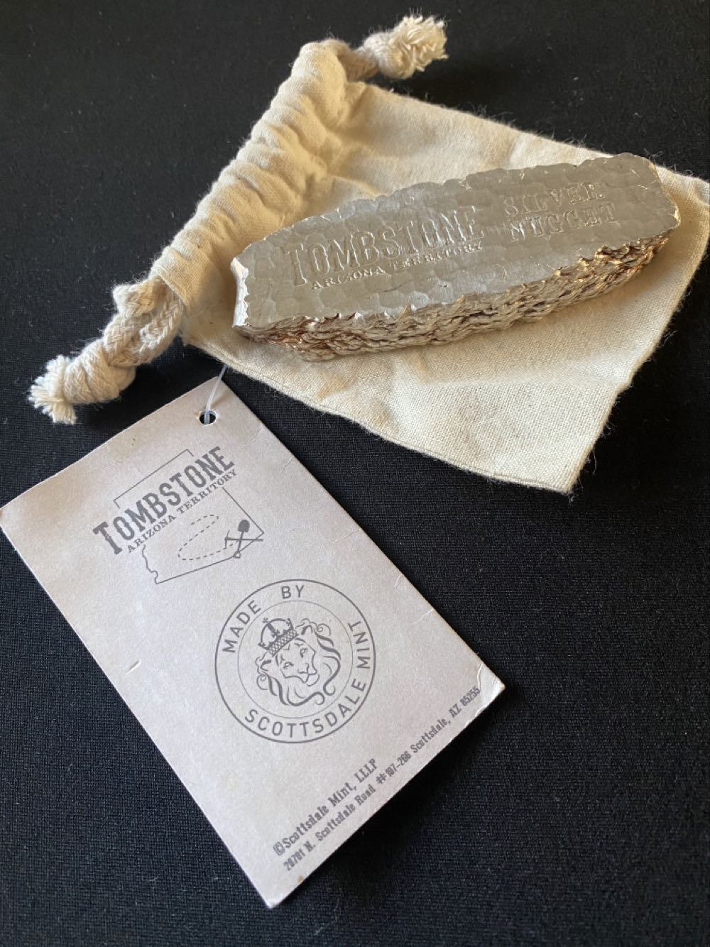 Scottsdale Mint 10oz “Silver Nugget” Bar  coin collectible - Main Image 4