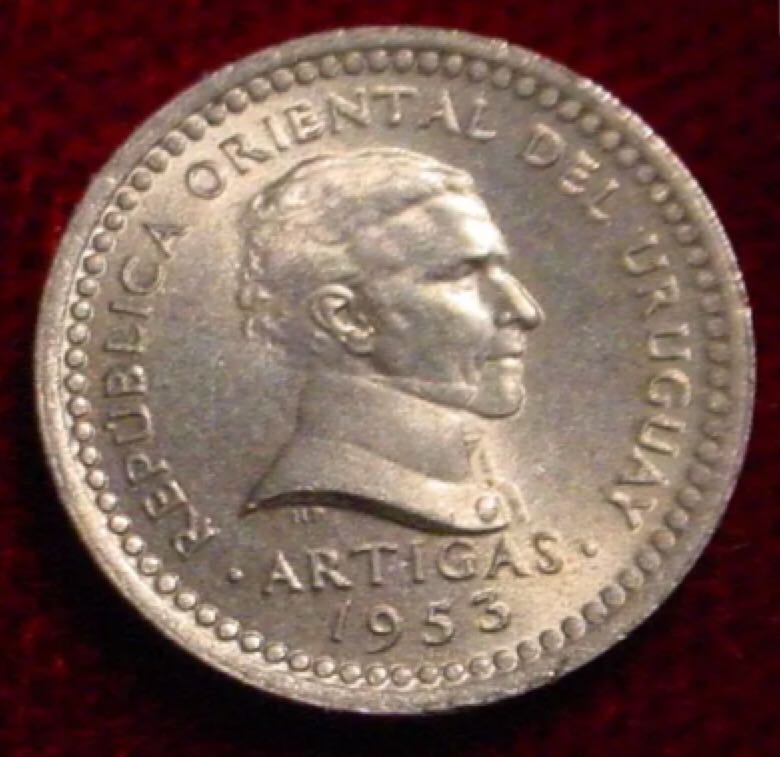Uruguay 1 Centesimo  coin collectible - Main Image 2