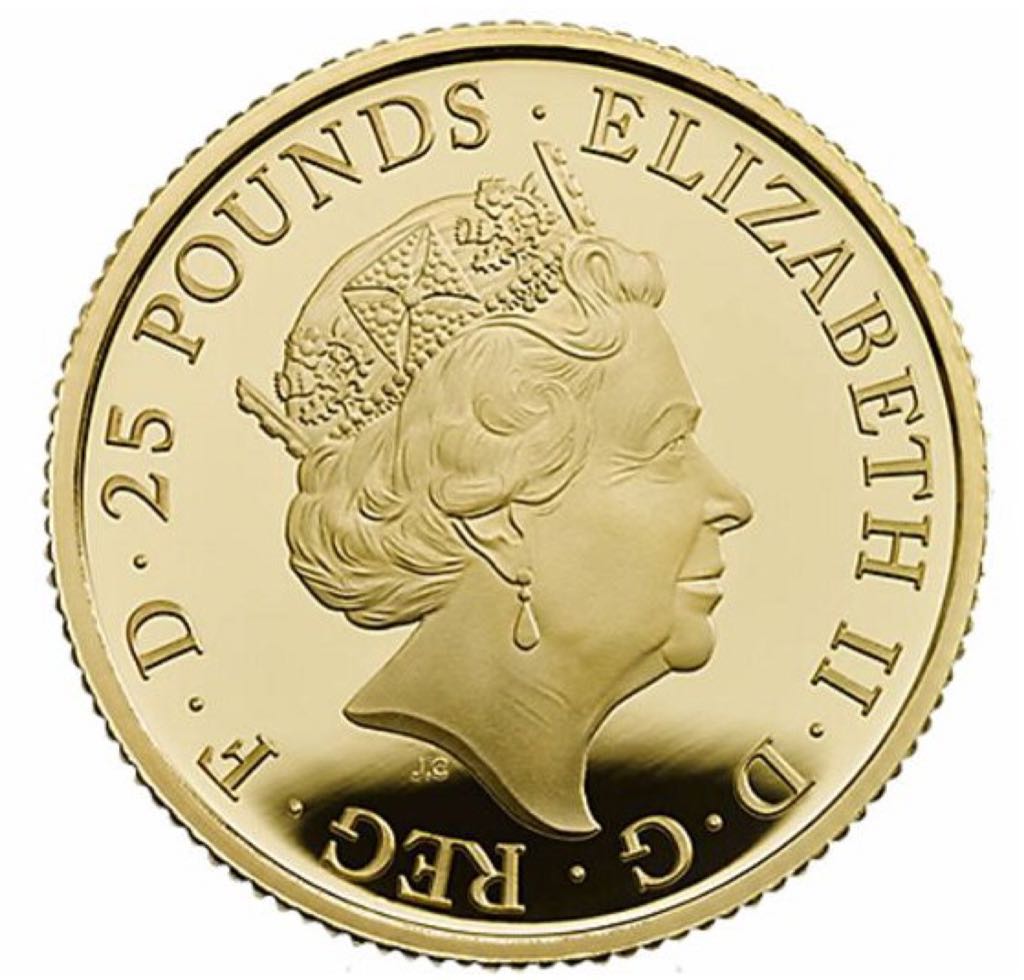 2023 Gold Britannia 1/4 Gold  coin collectible - Main Image 2