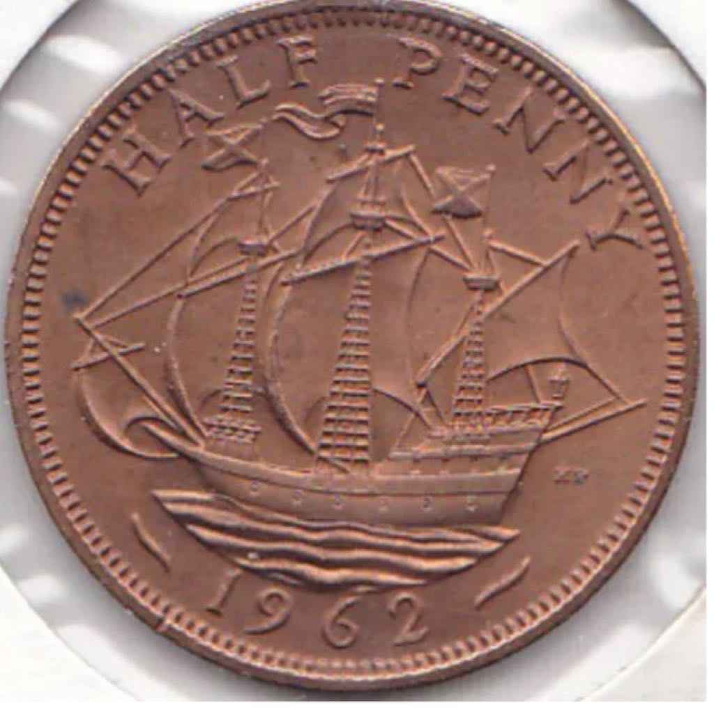Great Britain 1/2 Penny  coin collectible - Main Image 2
