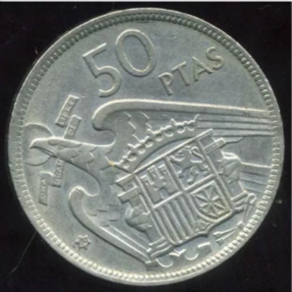 Spain 50 Pesetas  coin collectible - Main Image 2