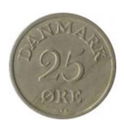 Denmark 25 Ore  coin collectible - Main Image 2