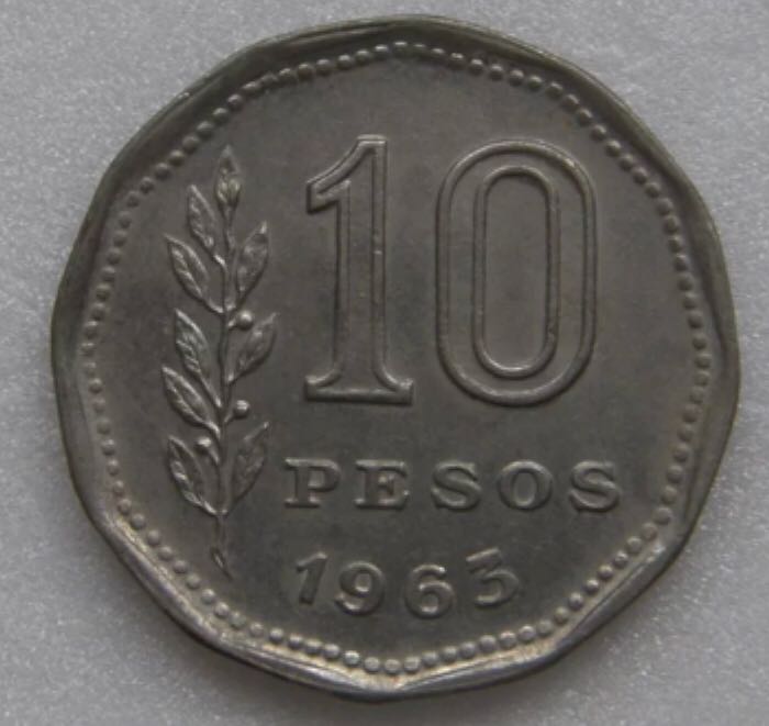 Argentina 10 Pesos  coin collectible - Main Image 2