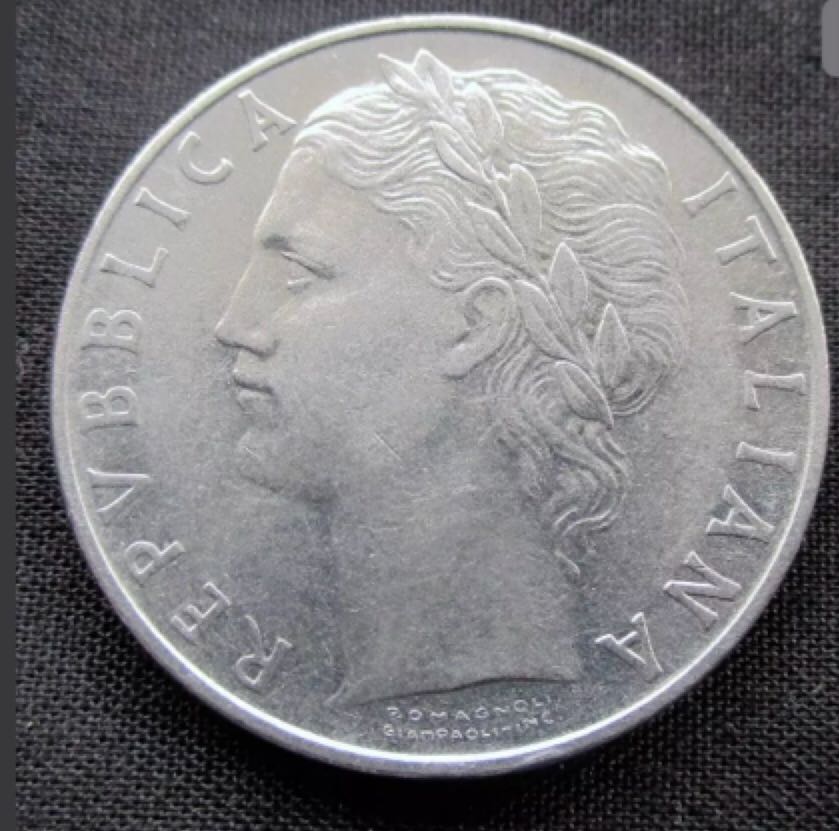 1-Italy 100 Lire, 1974  coin collectible - Main Image 2