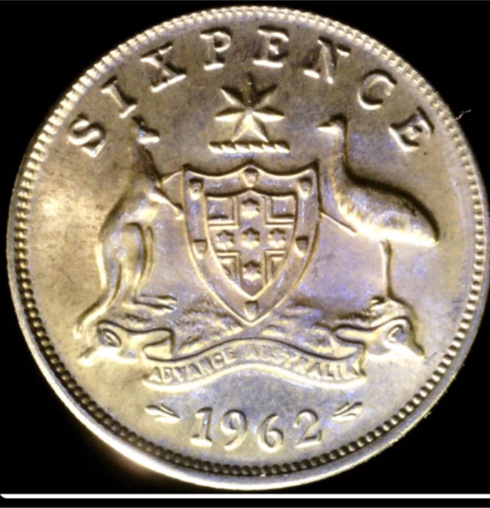 Australia 6 Pence  coin collectible - Main Image 2