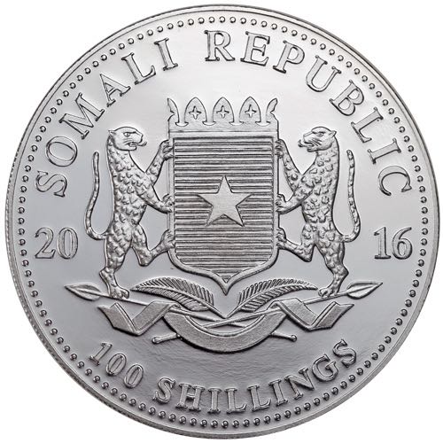 Somalia Elephant ( Monkey Privy )  coin collectible - Main Image 2