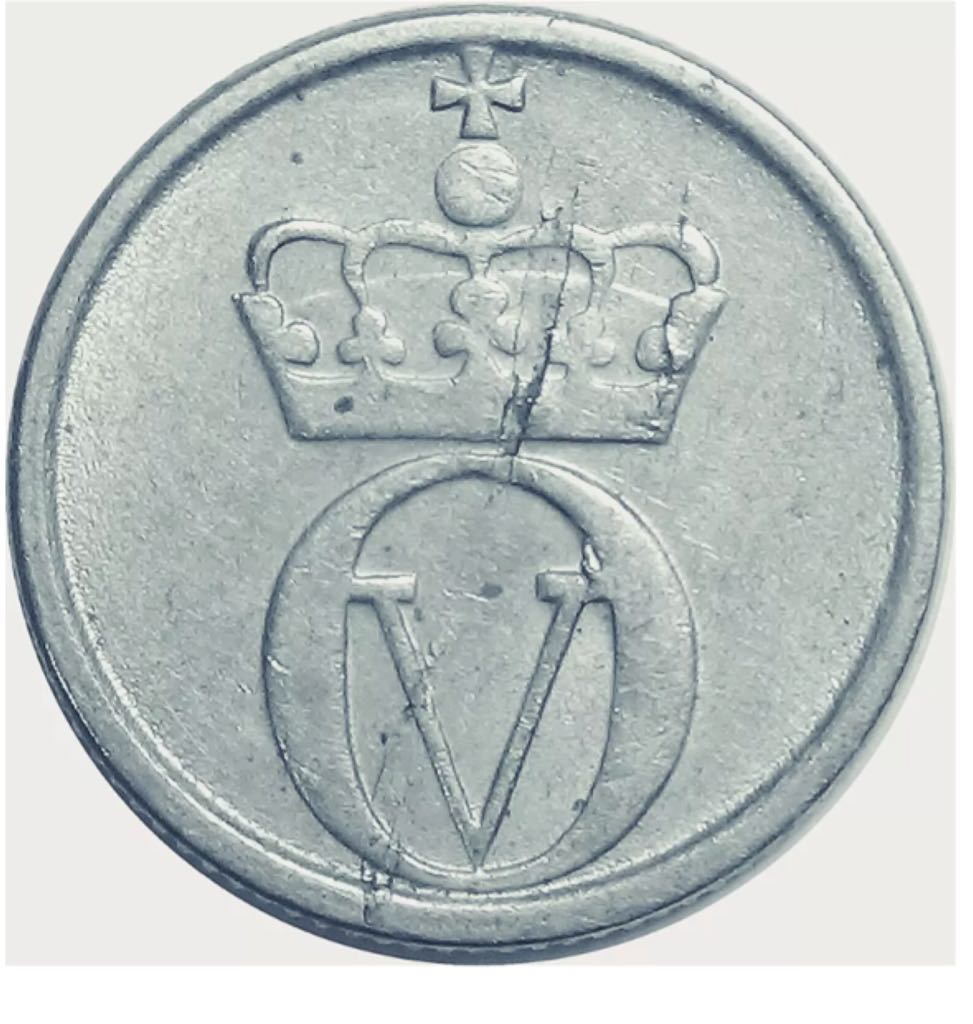 Norway 10 Ore 1984 #127  coin collectible - Main Image 2