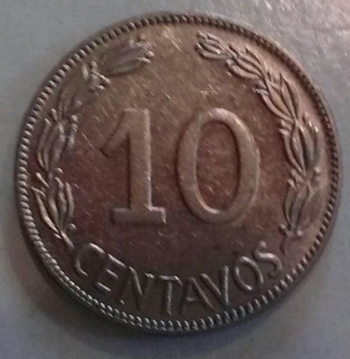 Ecuador 10 Centavos  coin collectible - Main Image 2