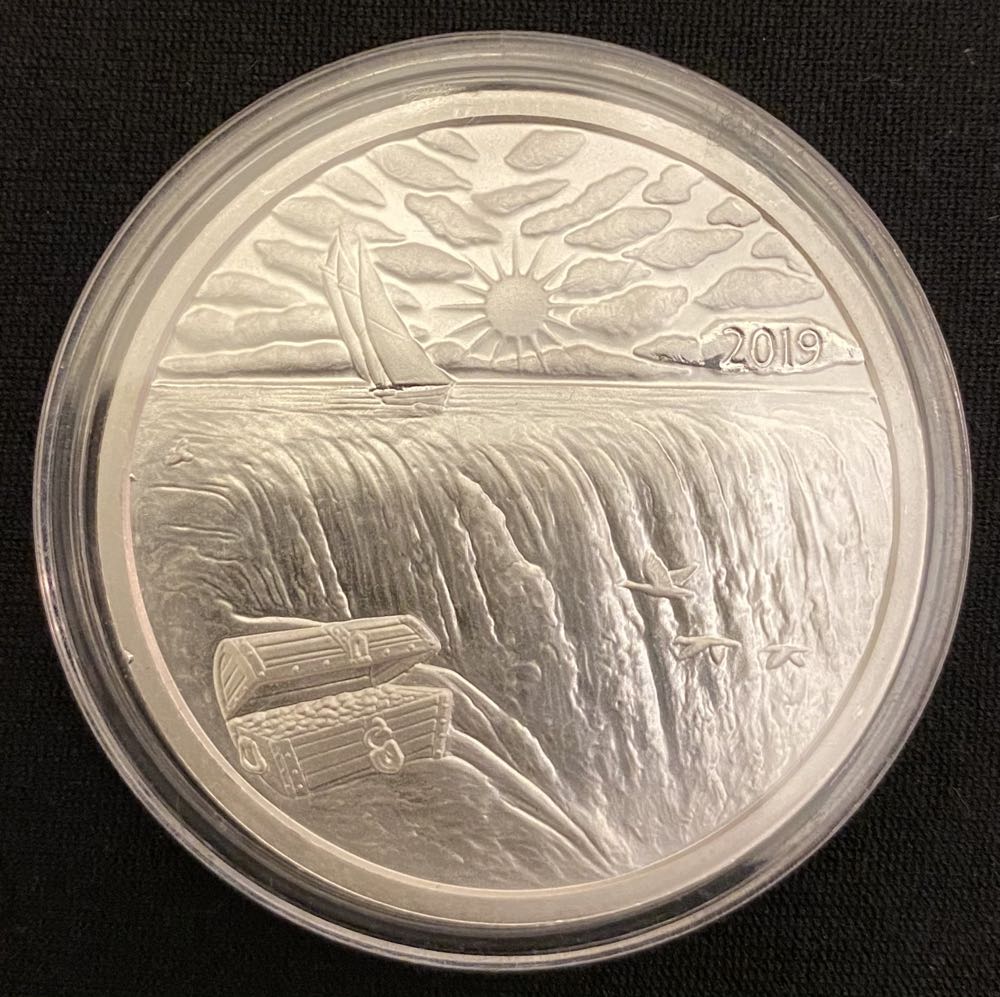 Silverbug Island Waterfall  coin collectible - Main Image 3