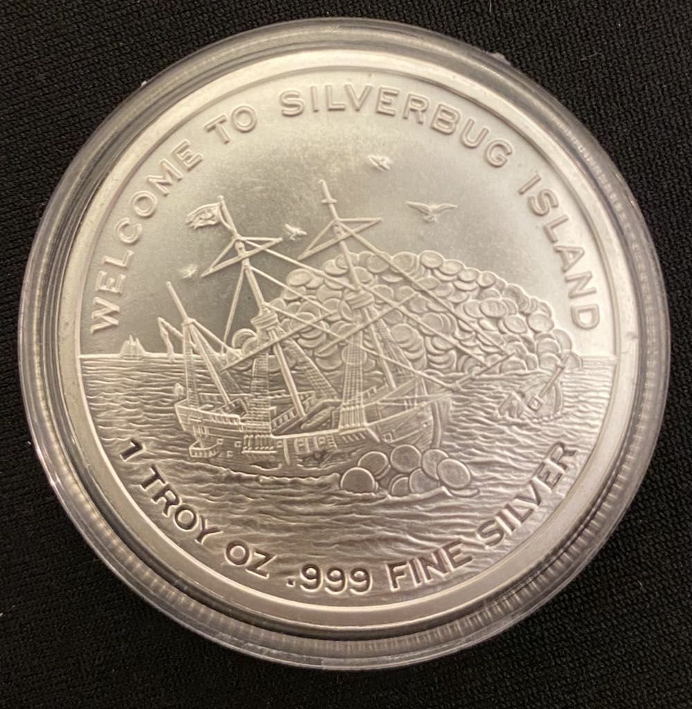 Silverbug Island Waterfall  coin collectible - Main Image 4