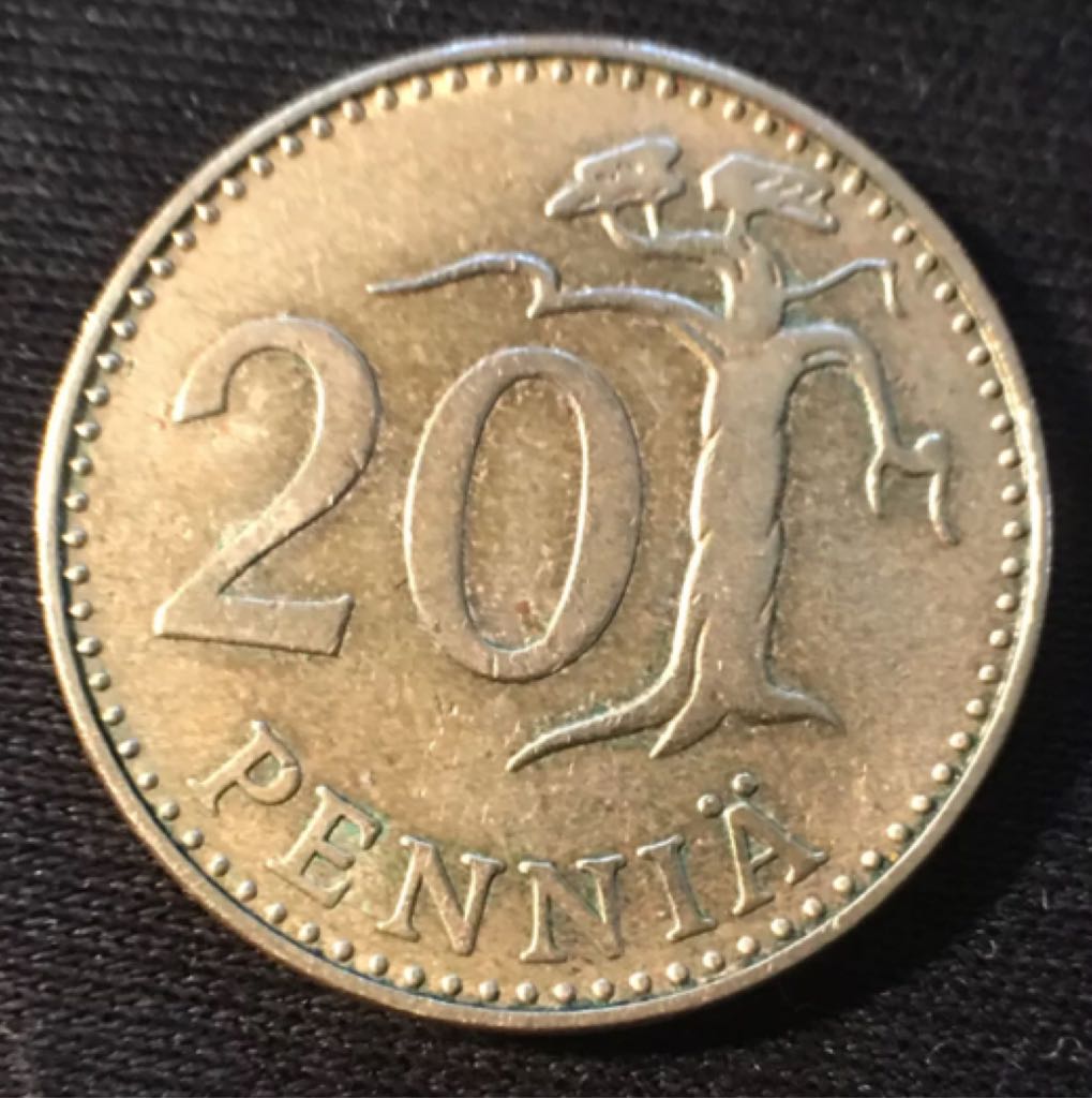 Finland 20 Pennia  coin collectible - Main Image 2
