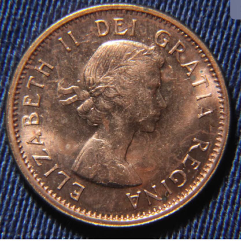 Canada 1 Cent 1956  coin collectible - Main Image 2