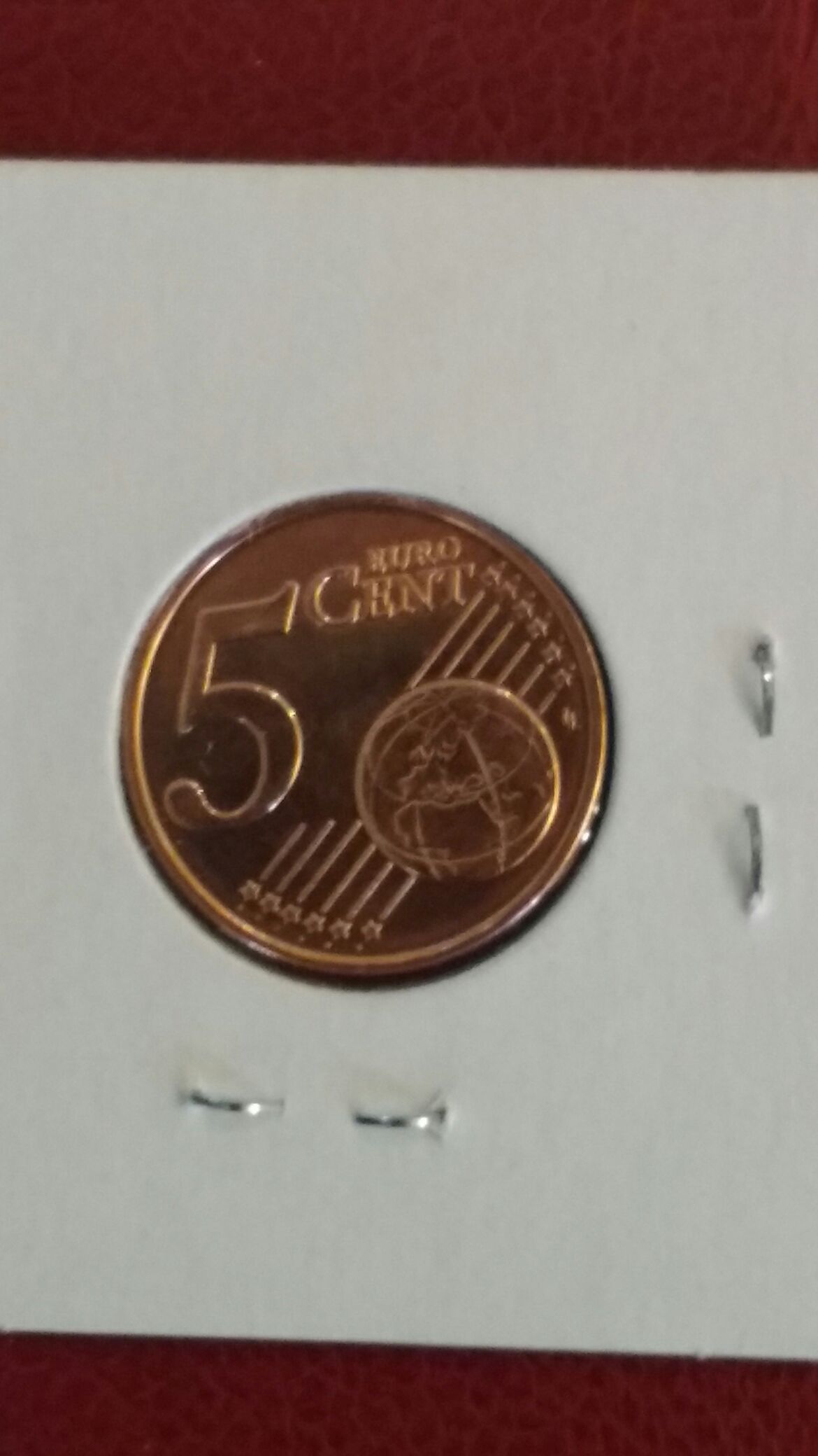 2015 Greece Euro $.05 Unc  coin collectible - Main Image 2