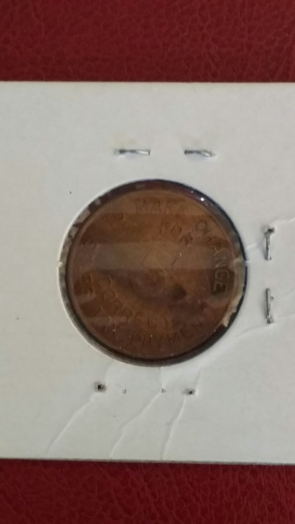 1969 Arizona State Tax $2  coin collectible - Main Image 2