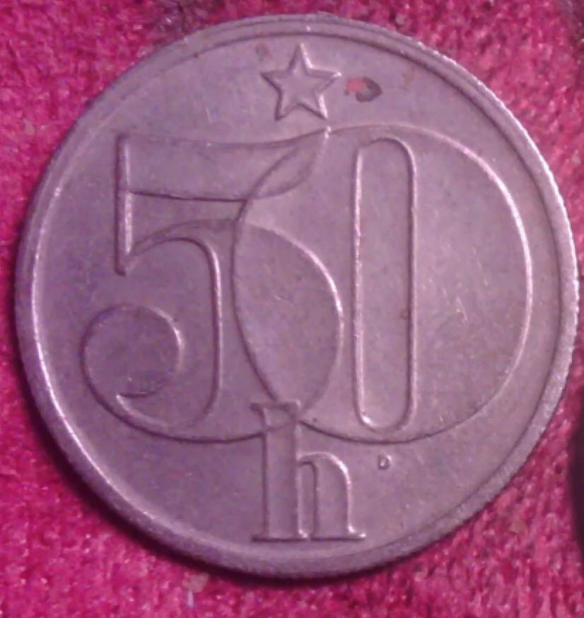 Czechoslovakia 50 Haleru  coin collectible - Main Image 2