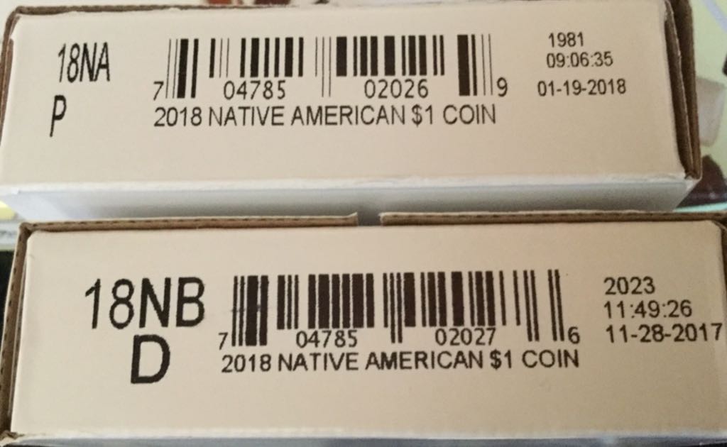 2018 P Native American $1 Coin  coin collectible - Main Image 2