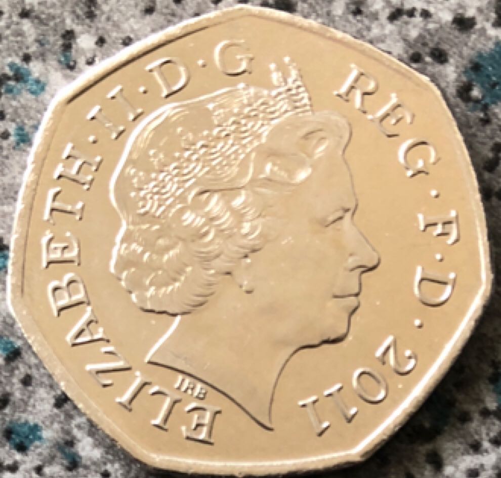 2011 50p Goalball  coin collectible - Main Image 2