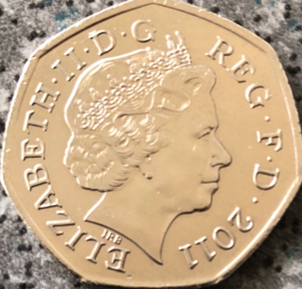 2011 50p Rowing  coin collectible - Main Image 2