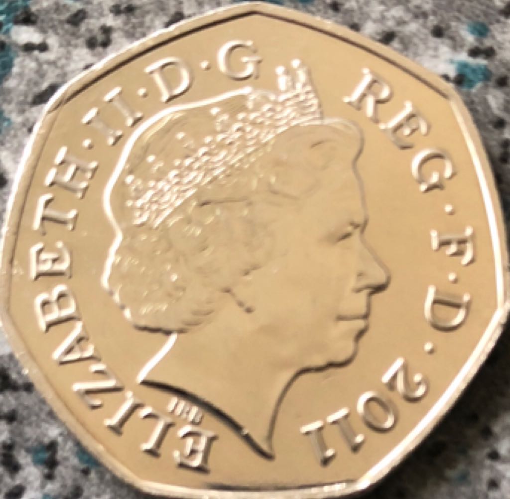 2011 50p Shooting  coin collectible - Main Image 2