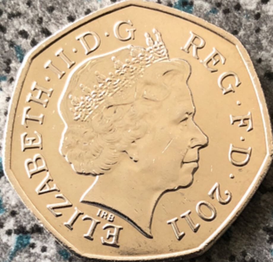 2011 50p Football  coin collectible - Main Image 2