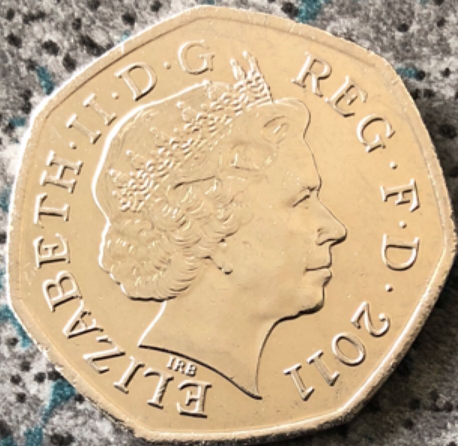 2011 50p Taekwondo  coin collectible - Main Image 2