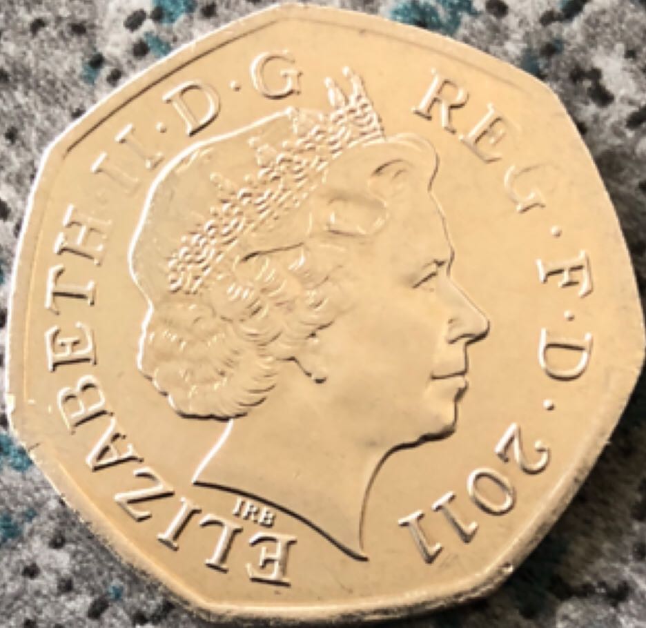 2011 50p Tennis  coin collectible - Main Image 2