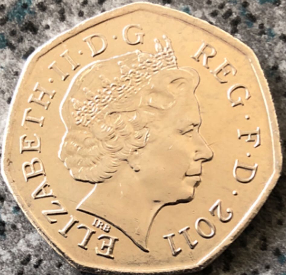 2011 50p Wrestling  coin collectible - Main Image 2