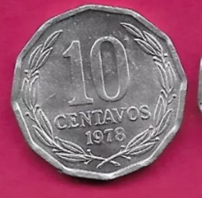 Chile 10 Centavos  coin collectible - Main Image 2