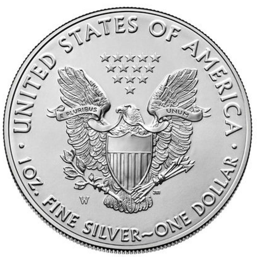 American Eagle Uncirculate Silver Coin  coin collectible - Main Image 2