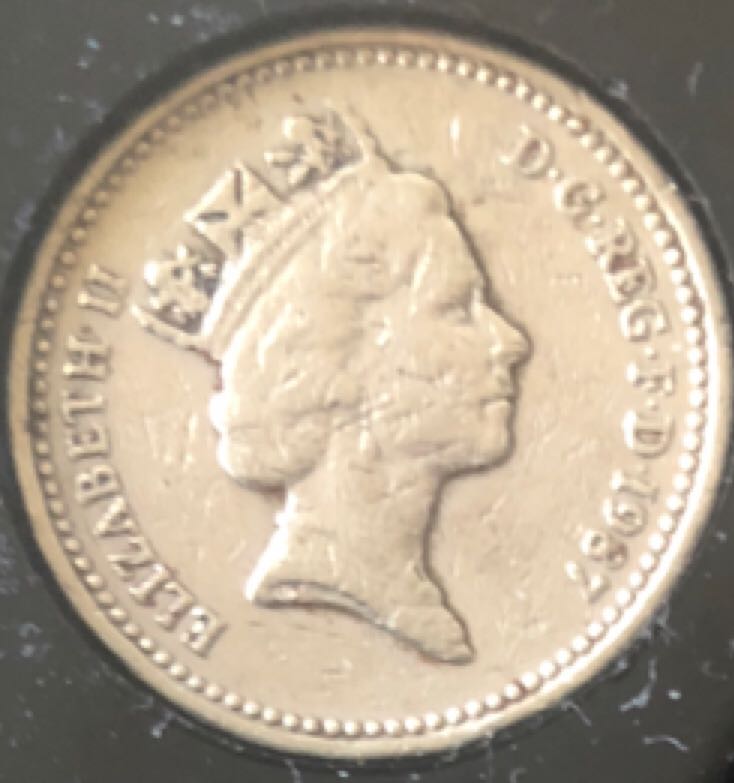 1987 £1 Oak Tree  coin collectible - Main Image 2