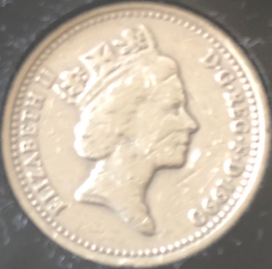 1990 £1 Welsh Leek  coin collectible - Main Image 2