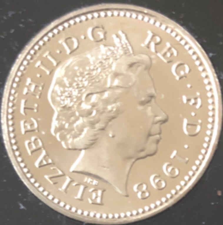 1998 £1 Royal Arms  coin collectible - Main Image 2