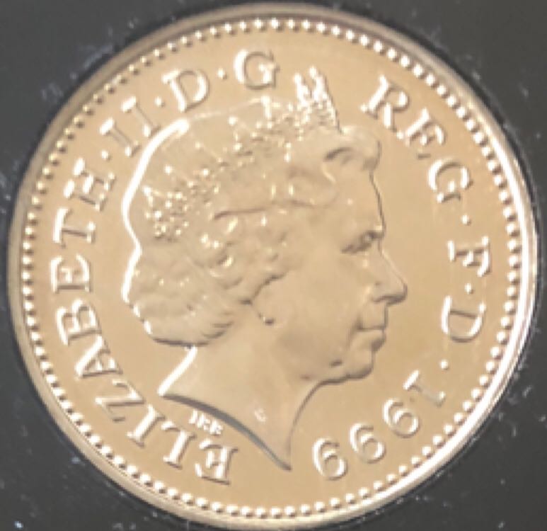 1999 £1 Scottish Lion  coin collectible - Main Image 2