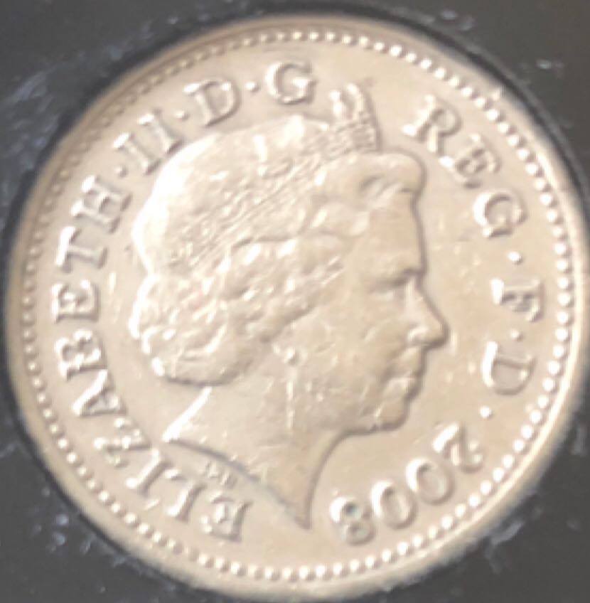 2008 £1 Royal Arms  coin collectible - Main Image 2