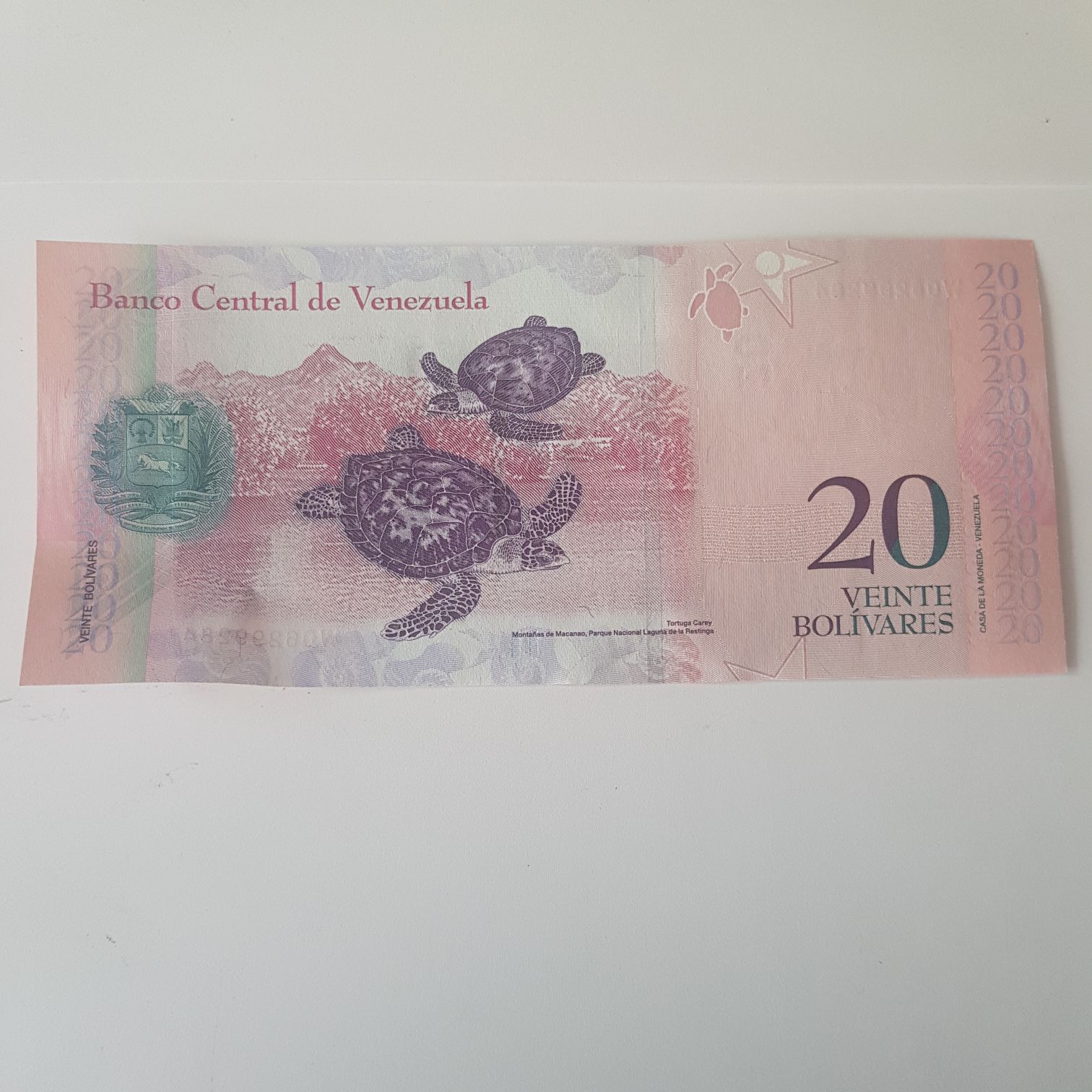 20 Bolívares  coin collectible - Main Image 2